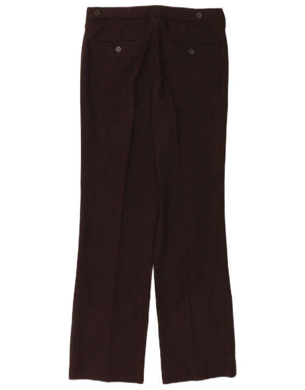 Мужские прямые повседневные брюки Zara EU 38, маленькие W30 L30, коричневые, полиэстер