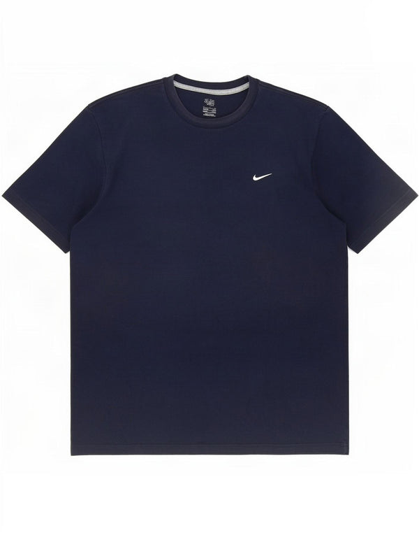 Мужская футболка Nike Top UK 46/48 XL, темно-синий, хлопок
