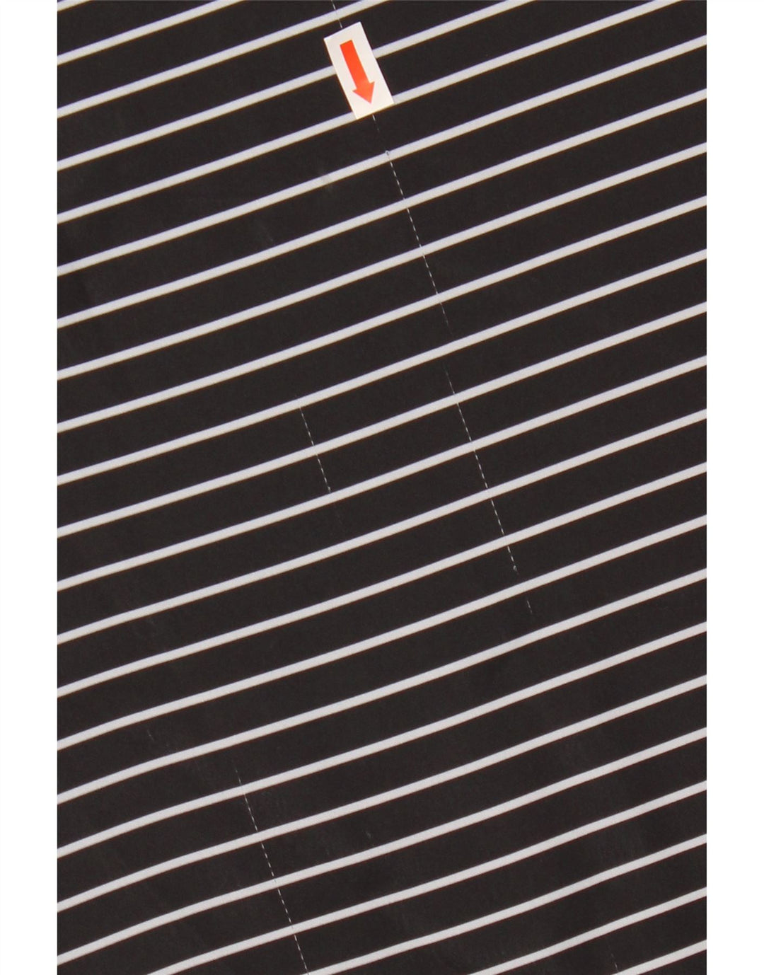 Женская укороченная футболка оверсайз ADIDAS Top UK 8, маленькая черная полоска