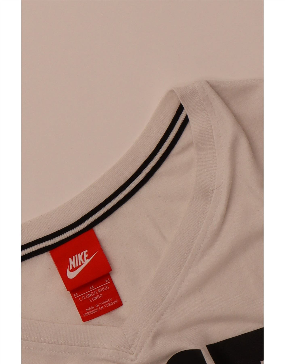 Женская футболка с графикой Nike Top UK 14 Medium Off White
