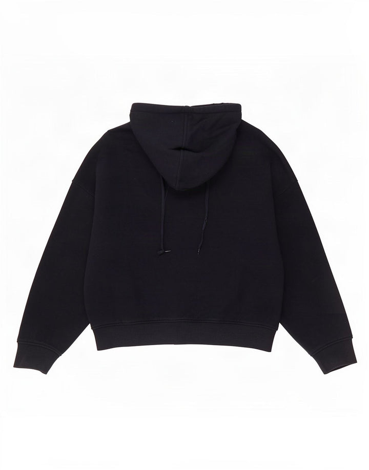 Женский джемпер с капюшоном оверсайз Marks & Spencer UK 14, средний, темно-синий