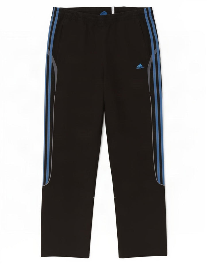 Мужские спортивные брюки Adidas Climalite, брюки для бега, большой черный полиэстер