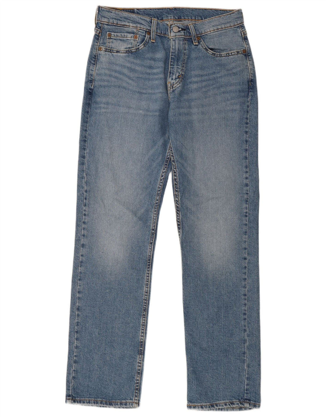 Мужские прямые джинсы Levi's 514 W32 L32 синие, хлопок