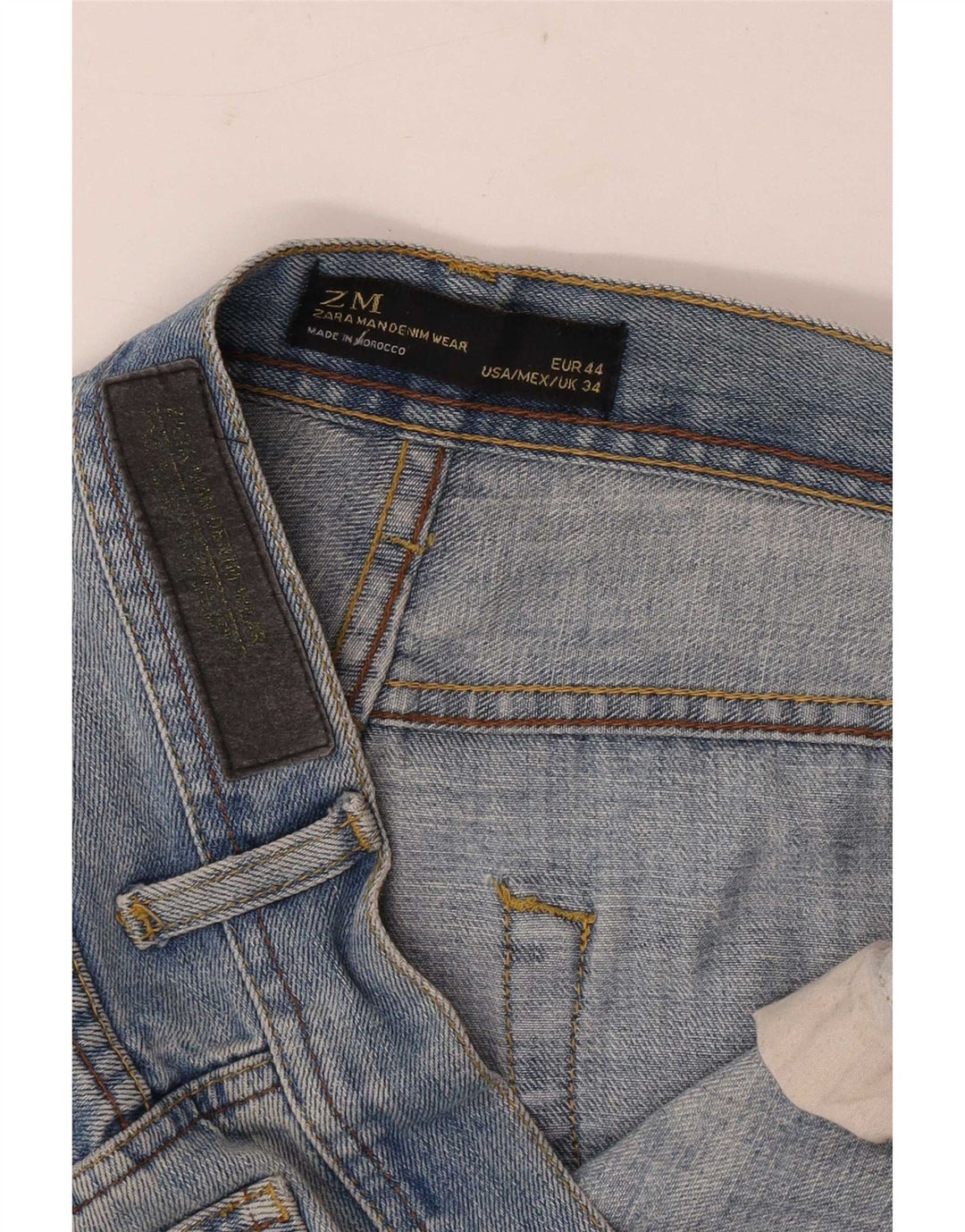 Мужские узкие джинсы Zara W34 L33 синие