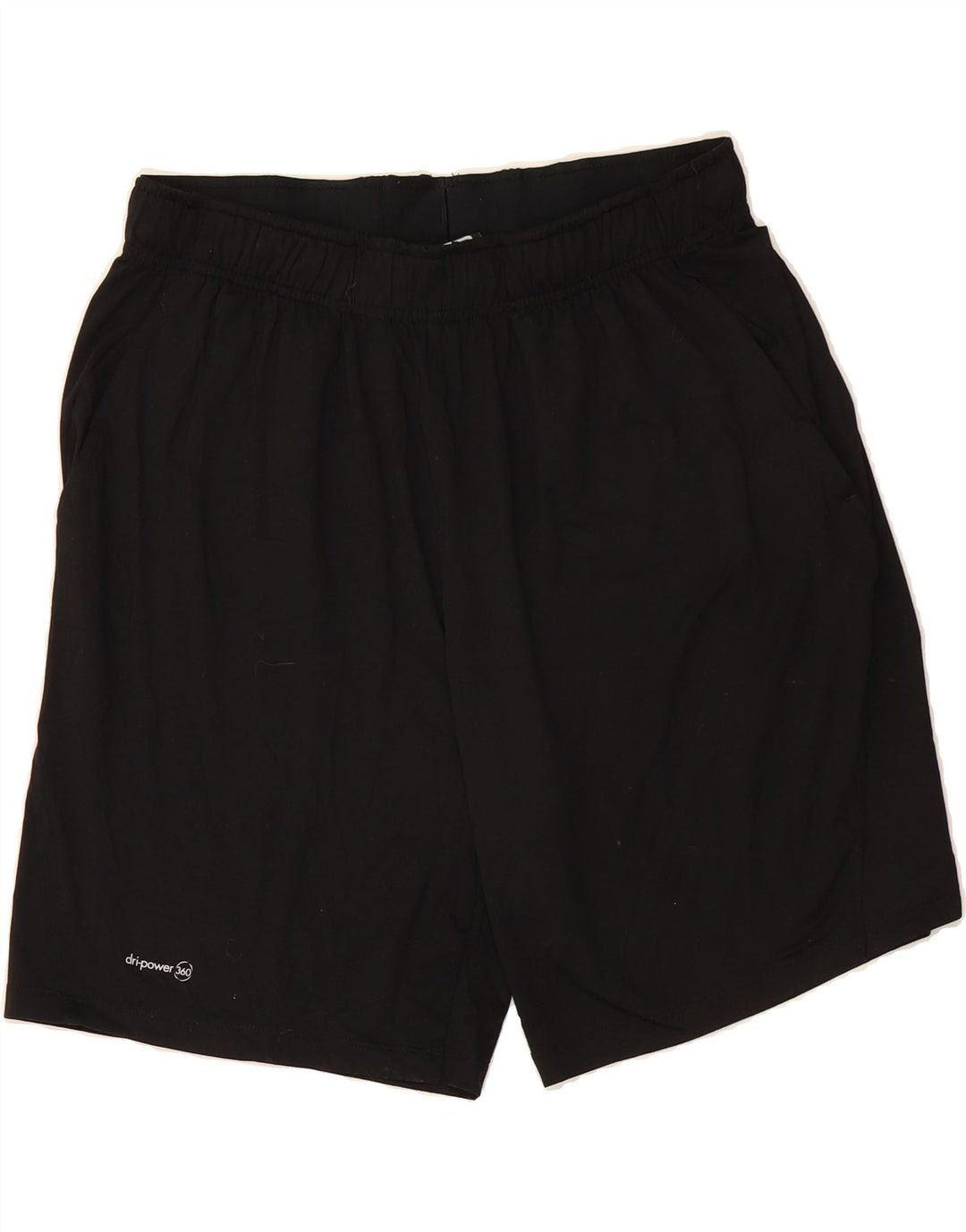 RUSSELL ATHLETIC Mens Sport Shorts Large Black Polyester Vintage Russell Athletic and Second-Hand Russell Athletic from Messina Hembry 