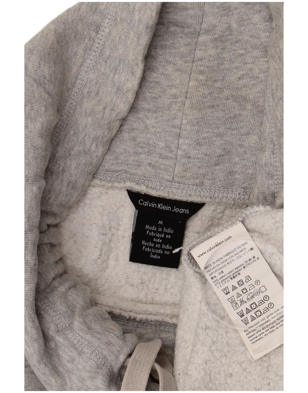 Женский свитер CALVIN KLEIN JEANS UK 14, средний серый в крапинку