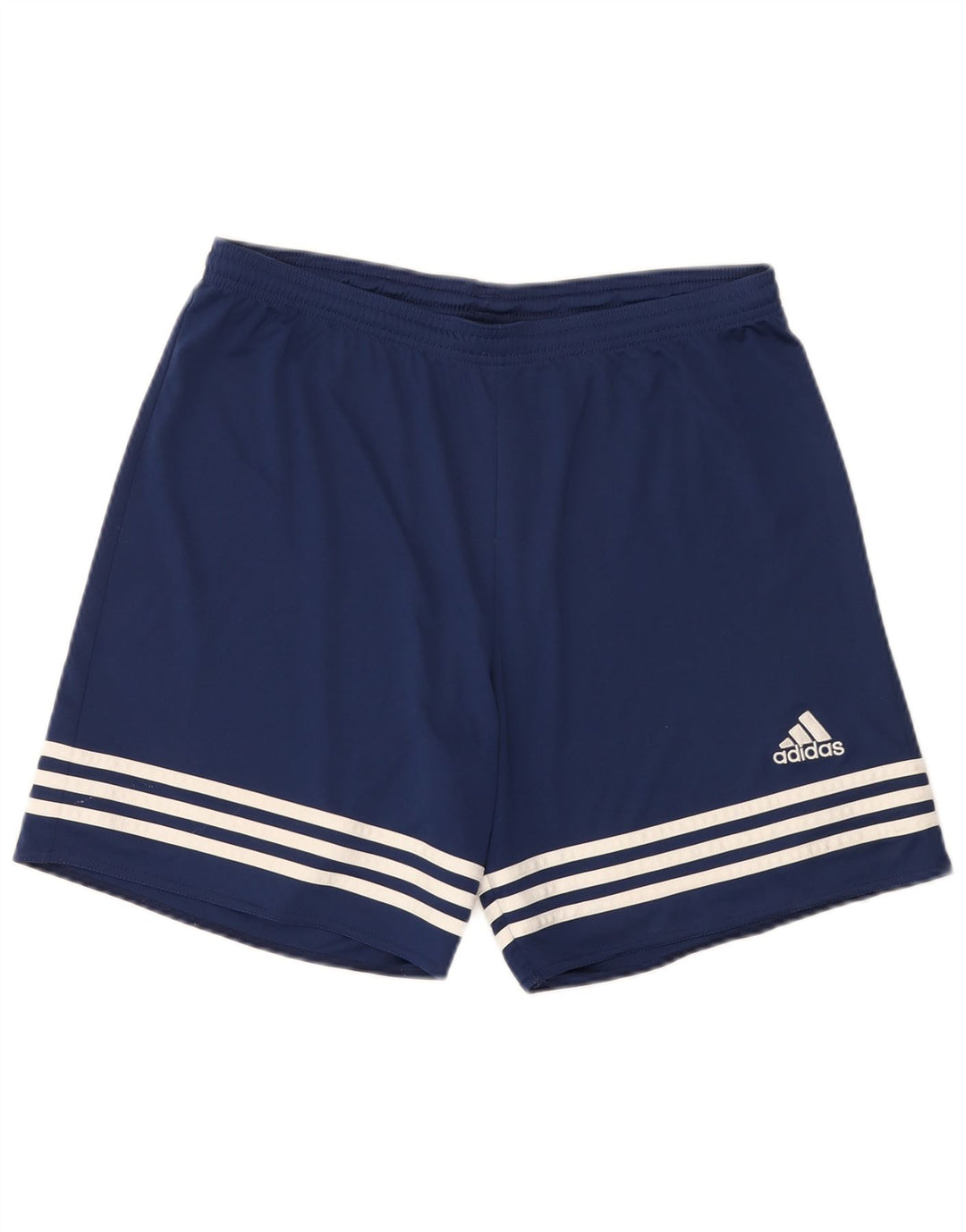 Мужские спортивные шорты Adidas Climalite, большие темно-синие, полиэстер