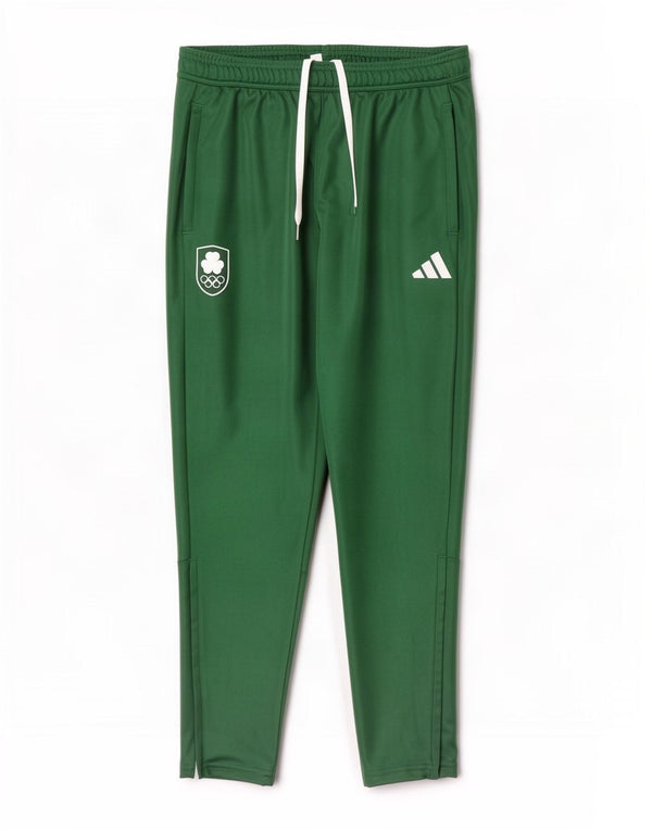 Мужские спортивные брюки Adidas Olympic Federation of Ireland, большие зеленые