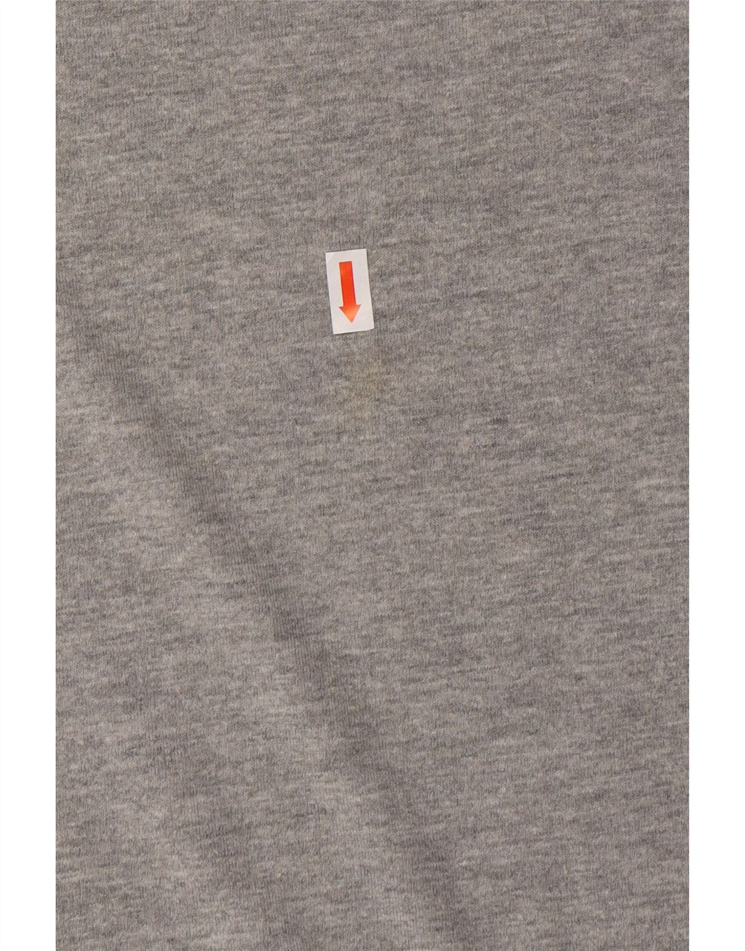 CHAMPION Mens Graphic T-Shirt Top Medium Grey Colourblock Cotton