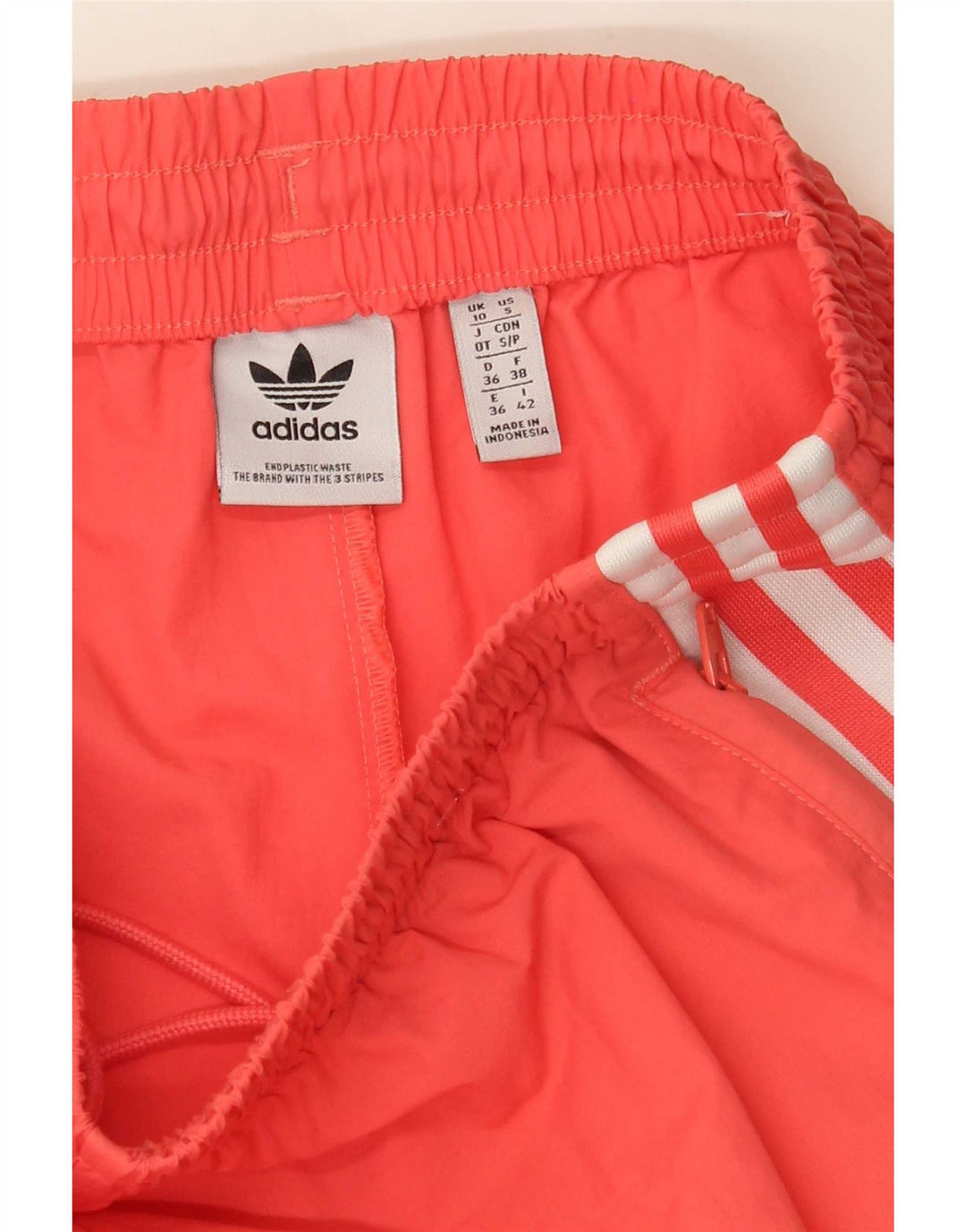 Женские спортивные брюки Adidas Joggers UK 10, маленькие оранжевые, полиэстер