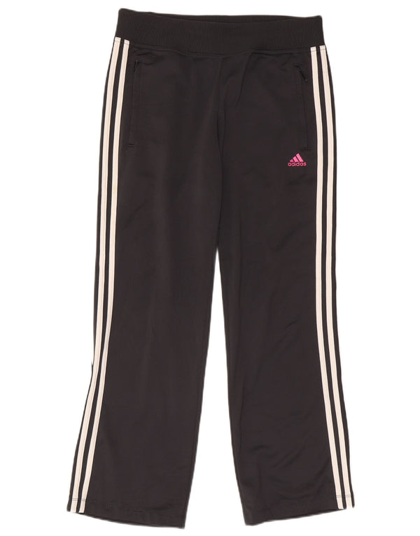 Женские спортивные брюки Adidas UK 14, средний серый полиэстер