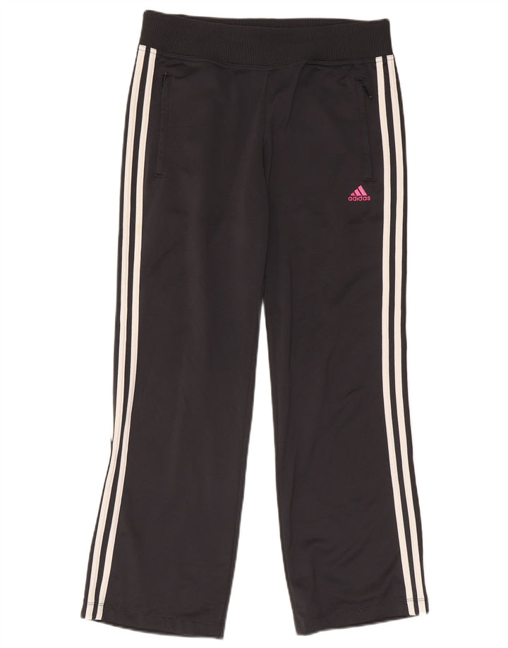 Женские спортивные брюки Adidas UK 14, средний серый полиэстер
