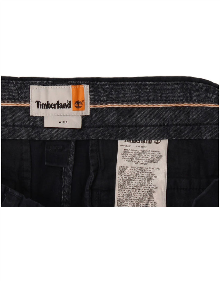 Мужские шорты чинос Timberland W30, средний темно-синий, хлопок