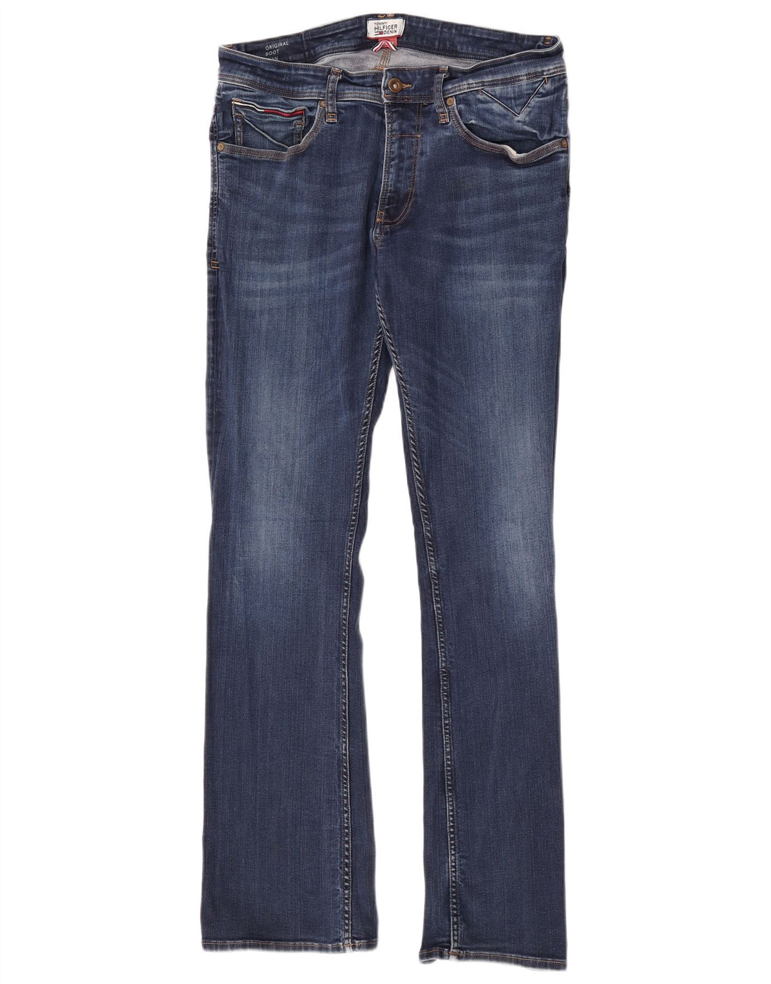 Мужские джинсы Tommy Hilfiger Ryan Bootcut W34 L34, синий хлопок