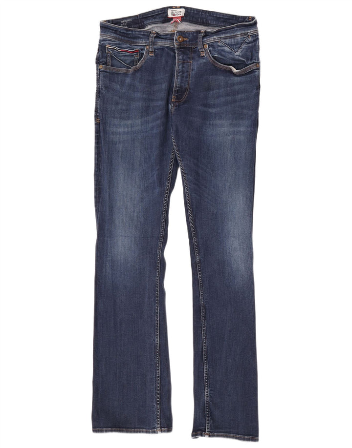 Мужские джинсы Tommy Hilfiger Ryan Bootcut W34 L34, синий хлопок