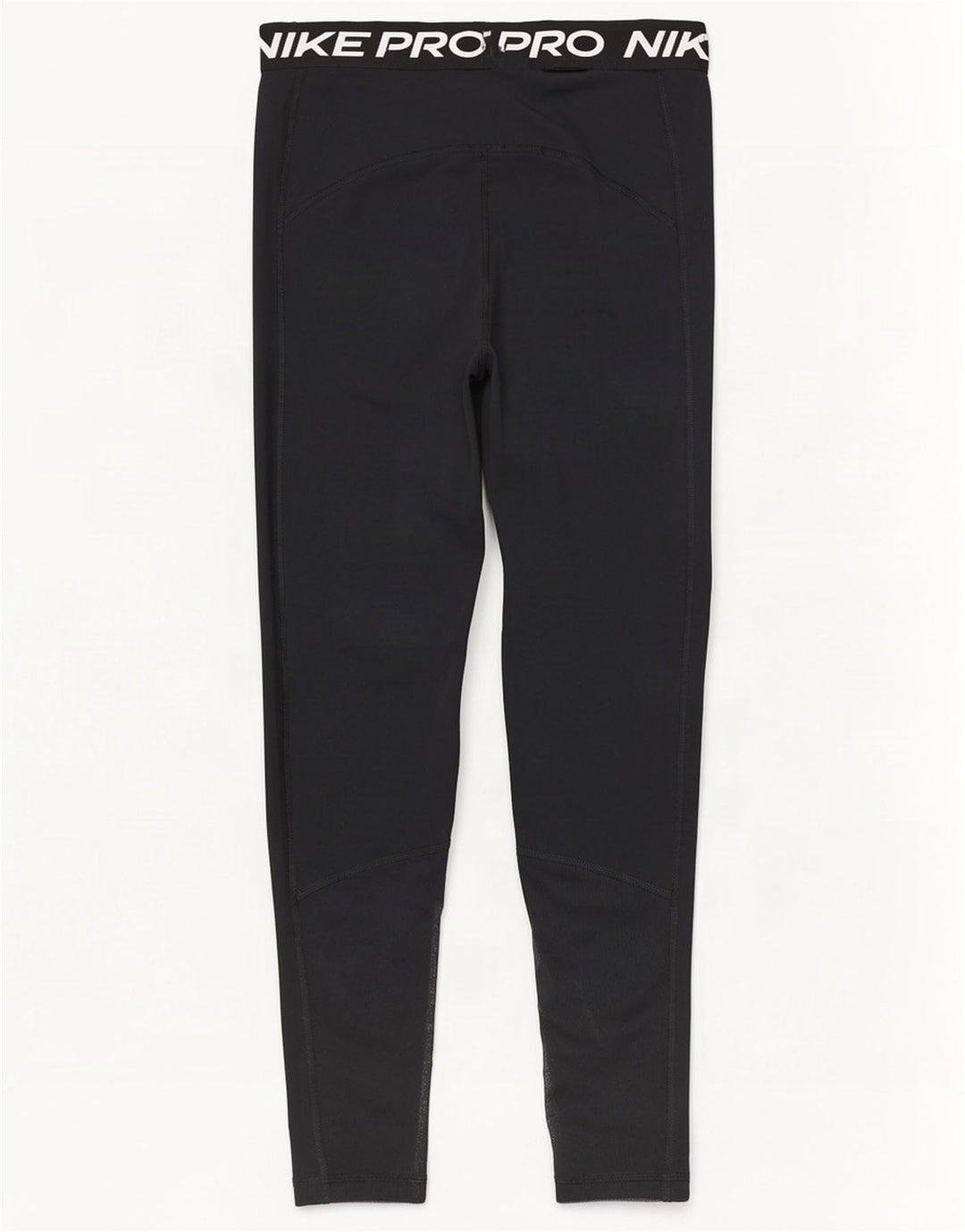Женские укороченные леггинсы с рисунком Nike Dri Fit UK 12, средний черный полиэстер