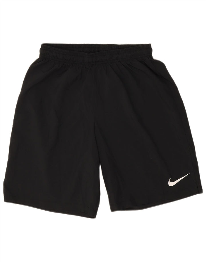 Женские спортивные шорты NIKE Dri Fit UK 14, большие черные, полиэстер