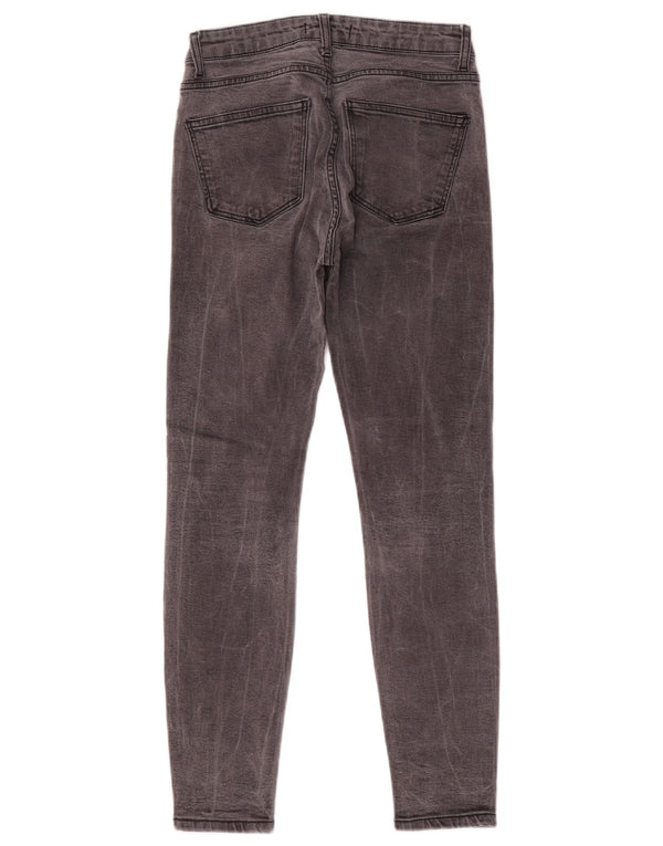 Женские джинсы скинни Zara EU 34 2XS W24 L26 Серый хлопок