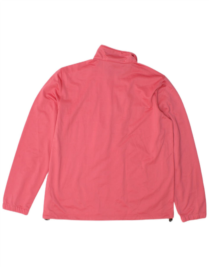 Женский спортивный костюм Diadora, верхняя куртка UK 18 XL, розовый полиэстер