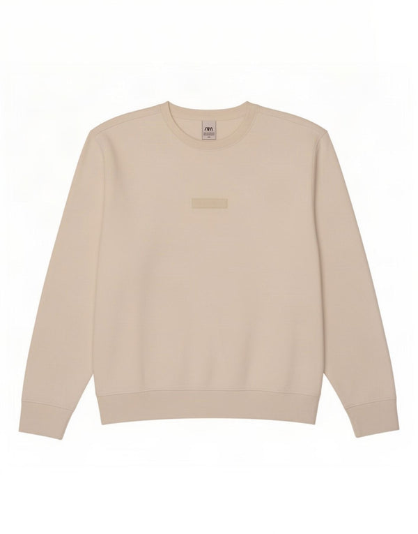 Zara Mens Sweatshirt Jumper Large White