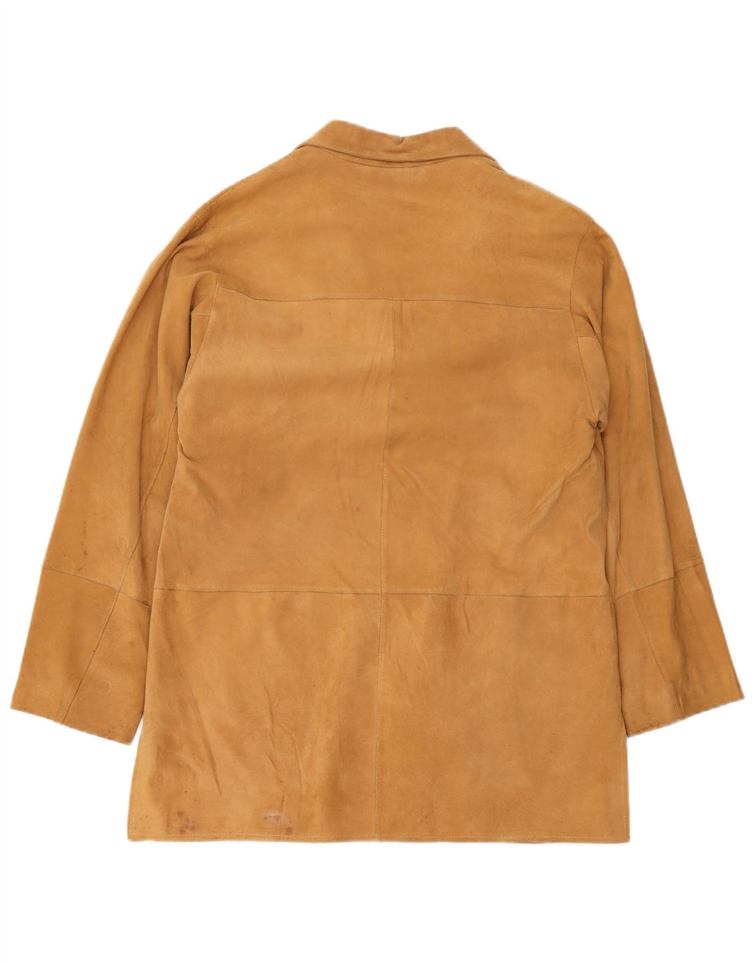 Женское замшевое пальто Ombraluce IT 44 Medium Beige