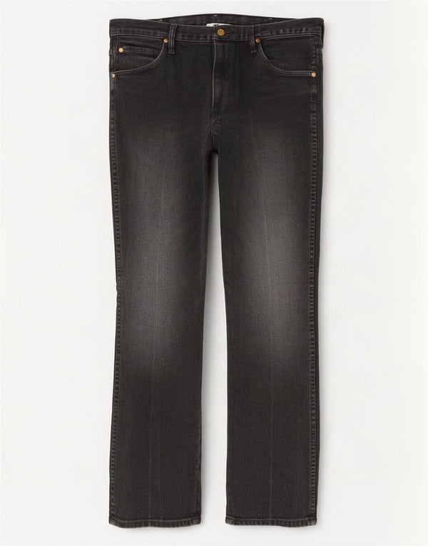 Мужские прямые джинсы Wrangler W33 L32, серый хлопок