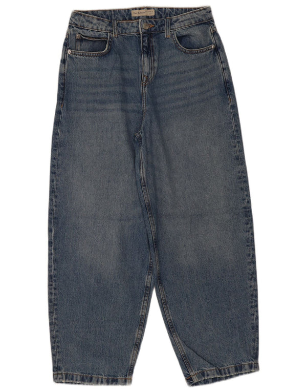 Свободные джинсы для девочек Marks & Spencer 12–13 лет W30 L27, синий хлопок