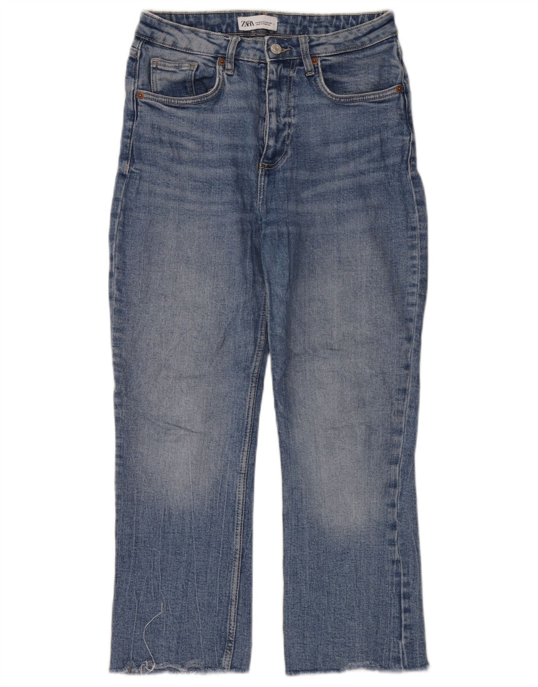 Женские джинсы Bootcut Zara EU 36 XS W26 L25 синие