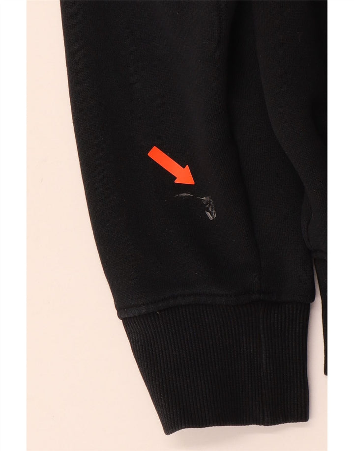 Женский джемпер большого размера с рисунком NEW BALANCE UK 10, маленький черный