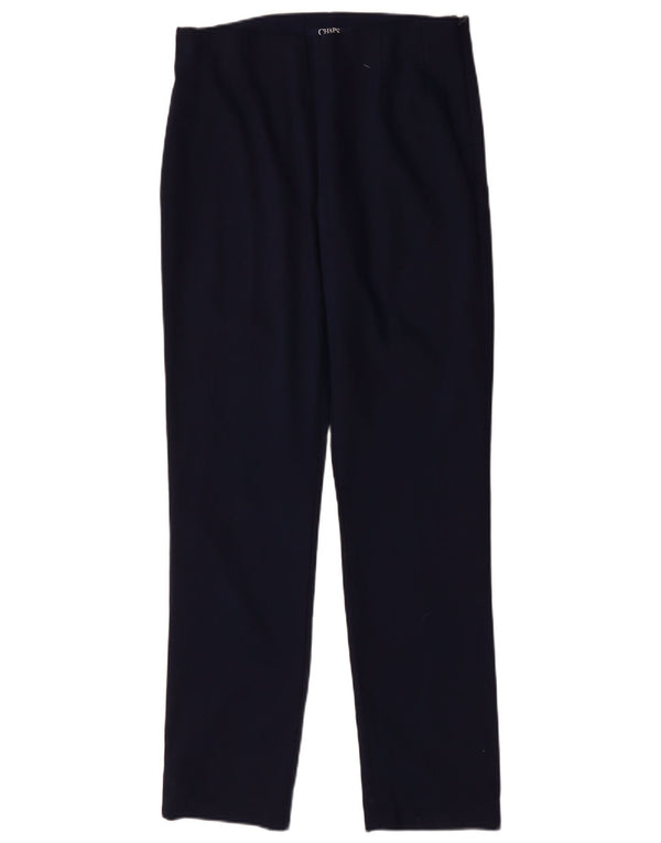 Женские прямые повседневные брюки CHAPS, размер США 10, большие W32 L31, темно-синие