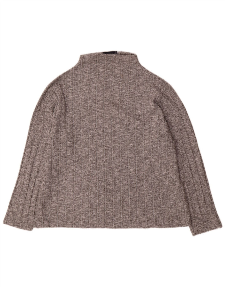 Женский топ с длинным рукавом Marks & Spencer UK 20 2XL Серый вискоза
