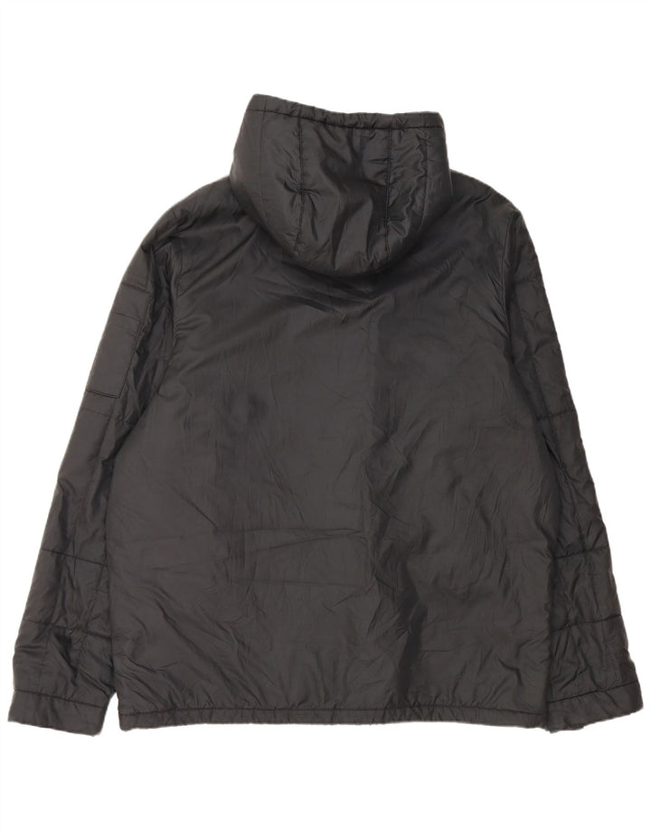 Мужская ветровка с капюшоном Nike UK 42 XL, черный полиэстер