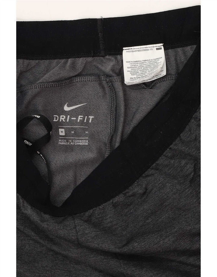 Мужские спортивные брюки джоггеры Nike Dri Fit среднего серого цвета
