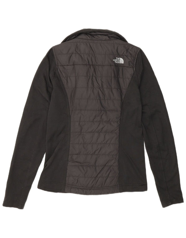 Женский стеганый спортивный костюм The North Face, верхняя куртка UK 6 XS, черный полиэстер
