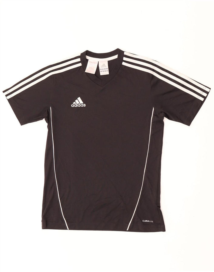 Мужская футболка Adidas Climalite Top XS, черный полиэстер