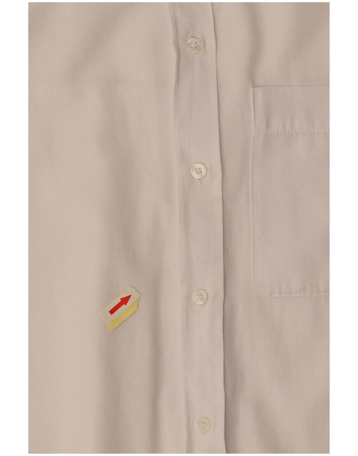 Женская рубашка оверсайз ZARA UK 10, маленький размер, белый хлопок