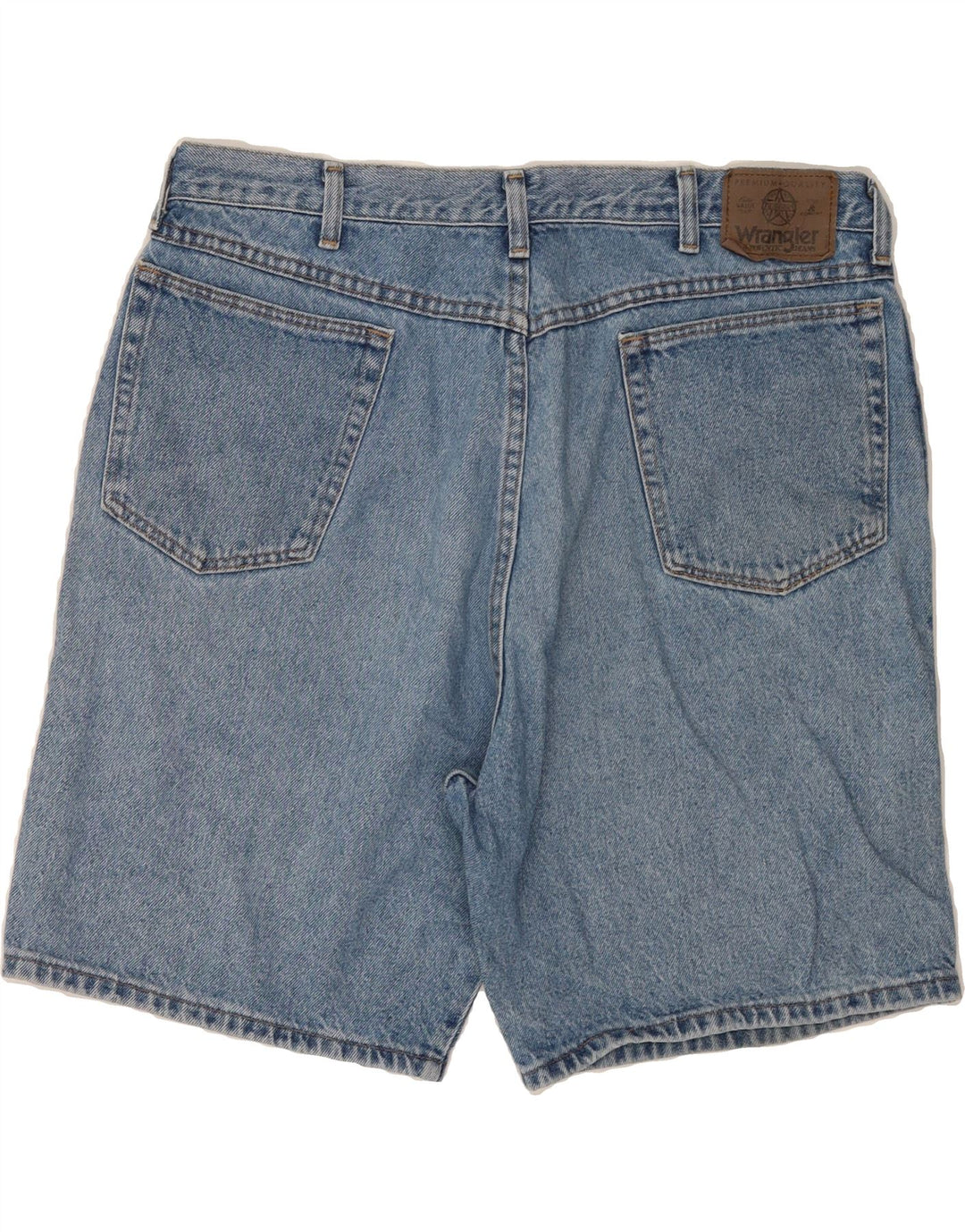 WRANGLER Mens Denim Shorts W36 Large  Blue Vintage Wrangler and Second-Hand Wrangler from Messina Hembry 
