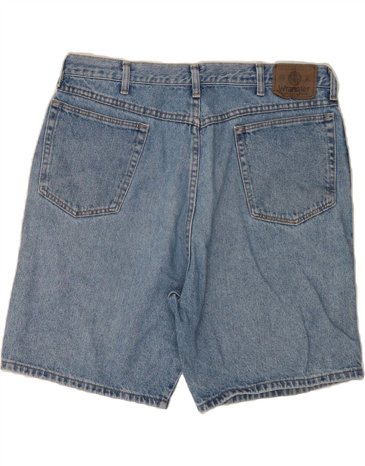 WRANGLER Mens Denim Shorts W36 Large  Blue Vintage Wrangler and Second-Hand Wrangler from Messina Hembry 