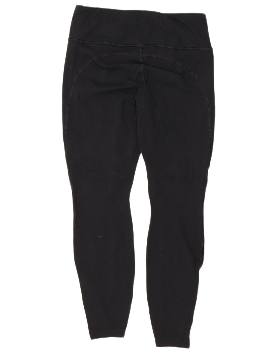 ATHLETA Womens Leggings UK 14 Large Black Geometric Nylon