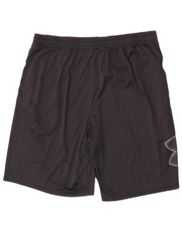 Мужские спортивные шорты с рисунком Under Armour Heat Gear XL, черные
