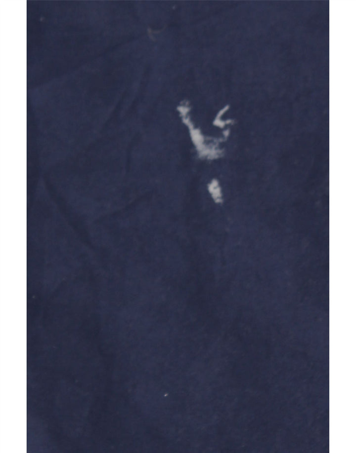 REEBOK Мужские спортивные брюки среднего размера, темно-синий, полиэстер