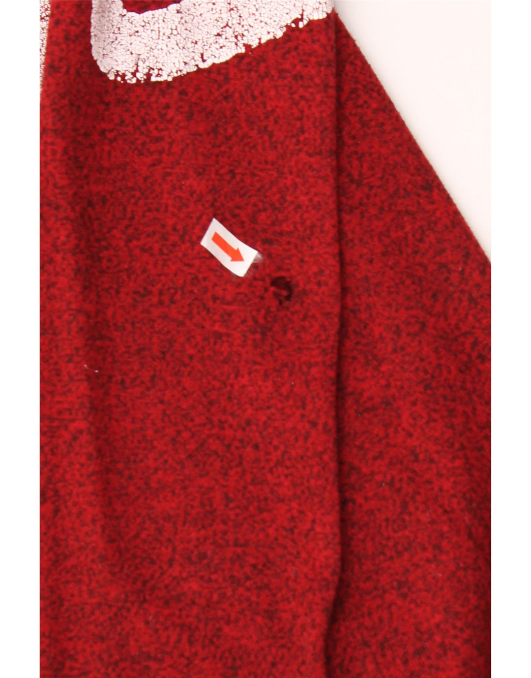 SUPERDRY Мужская футболка с рисунком Топ из хлопка среднего красного цвета