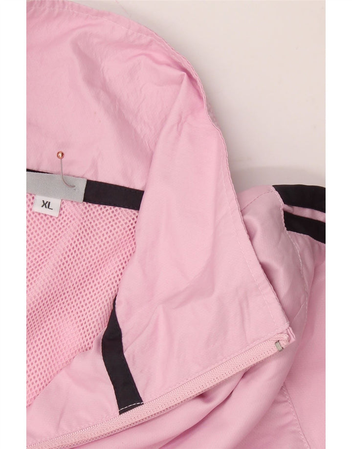 ASICS Womens Tracksuit Top Jacket UK 18 XL Pink Vintage Asics and Second-Hand Asics from Messina Hembry 