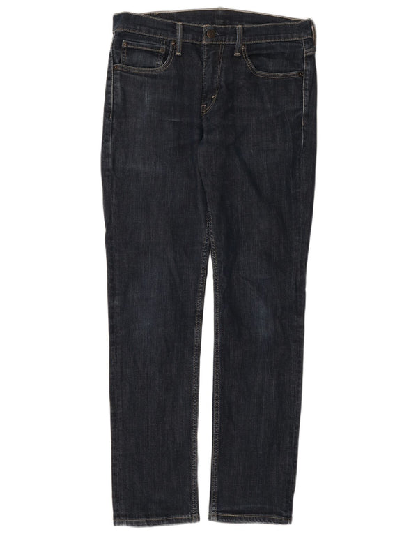 Мужские джинсы Levi's 511 Slim W31 L32 Темно-синие, хлопок