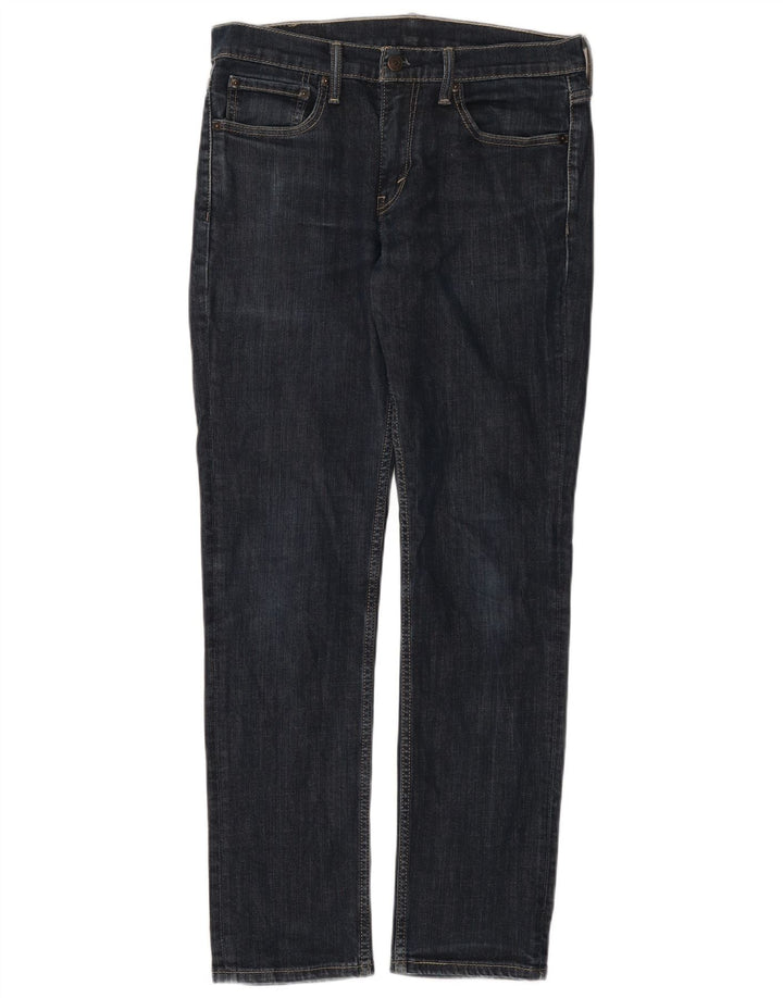 Мужские джинсы Levi's 511 Slim W31 L32 Темно-синие, хлопок