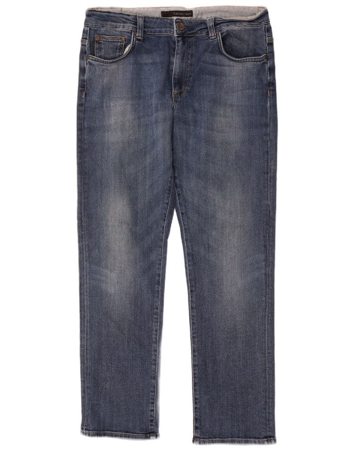 Мужские прямые джинсы Calvin Klein W33 L31 синие