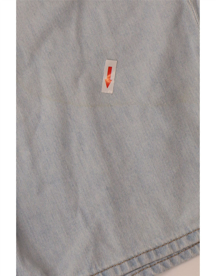 Женские джинсовые шорты Lee Stella W27, маленькие синие, хлопок