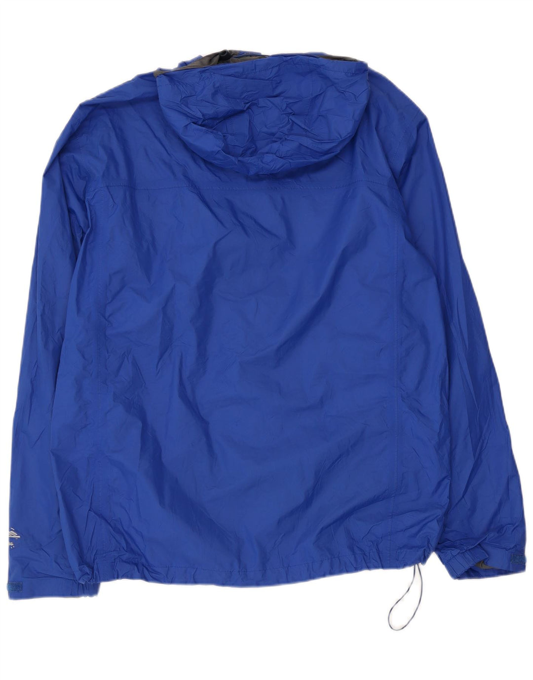 Мужская дождевик COLUMBIA с капюшоном UK 40, большой синий нейлон