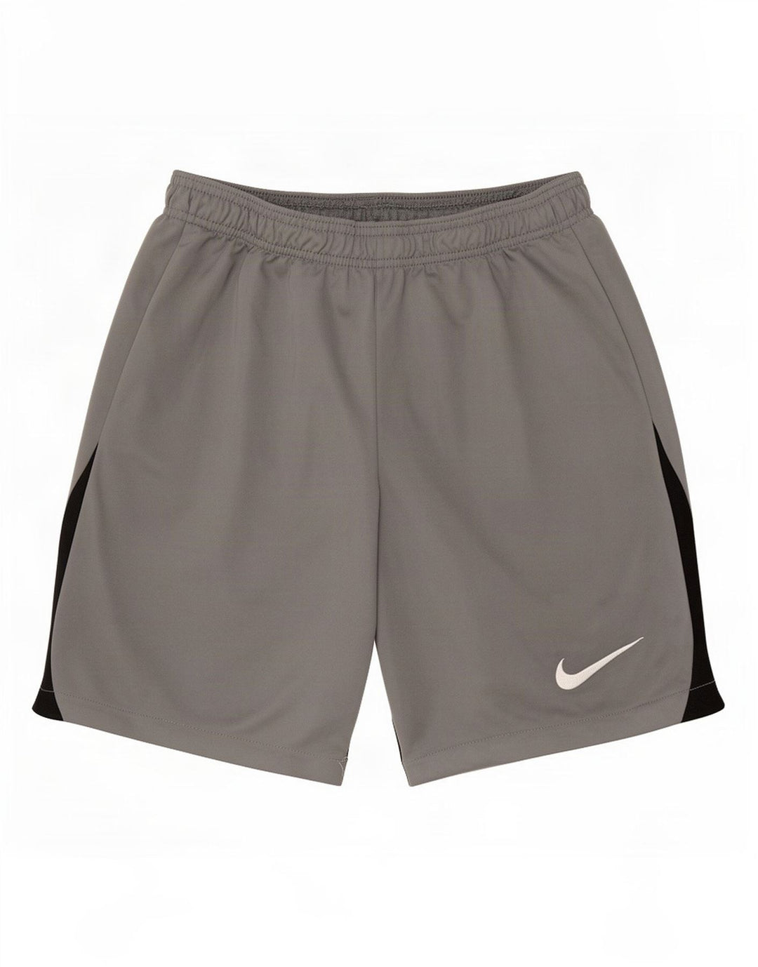 Мужские спортивные шорты Nike Dri Fit Slim, маленькие серые, полиэстер с цветными блоками