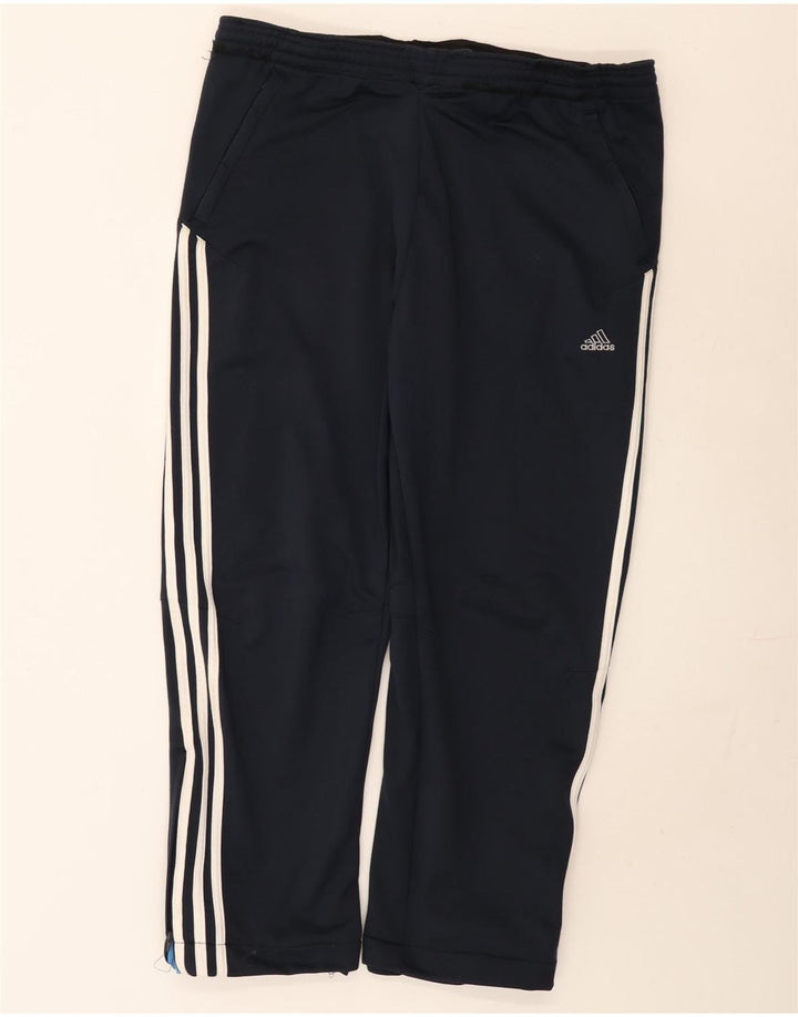 Мужские спортивные брюки Adidas 2XL темно-синие из полиэстера